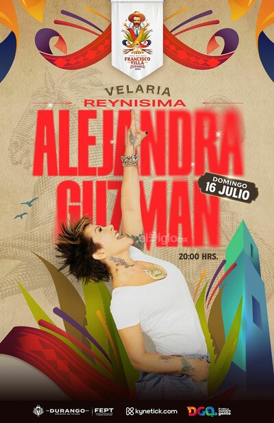 Con Julión Álvarez, Flans y Pandora, Alejandra Guzmán y Air Supply como los estelares de una larga lluvia de estrellas que arribarán a la ciudad para el verano próximo, será que se celebre la edición 2023 de la Feria Nacional Francisco Villa Durango.