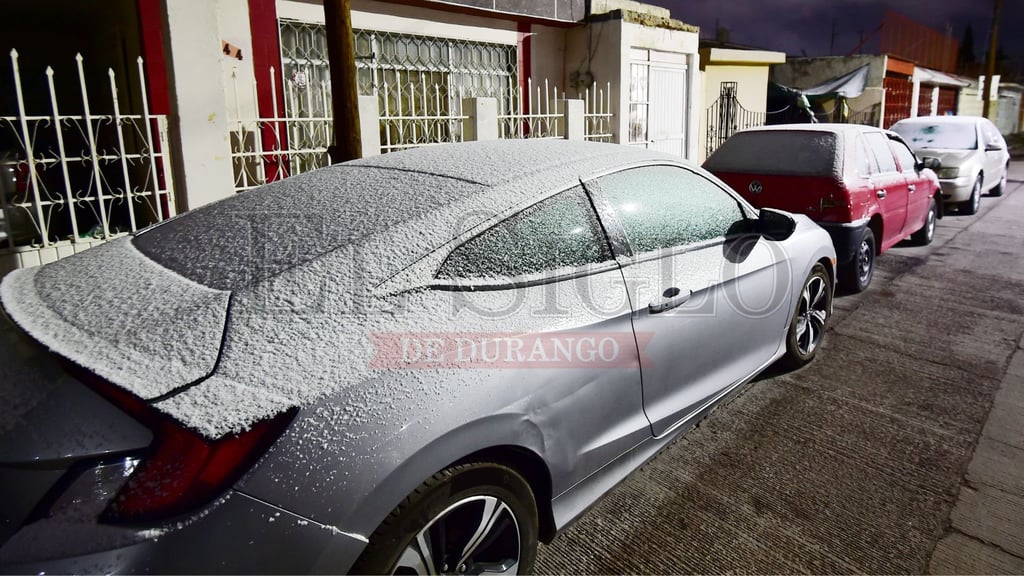 Seis municipios de Durango se pintaron de blanco