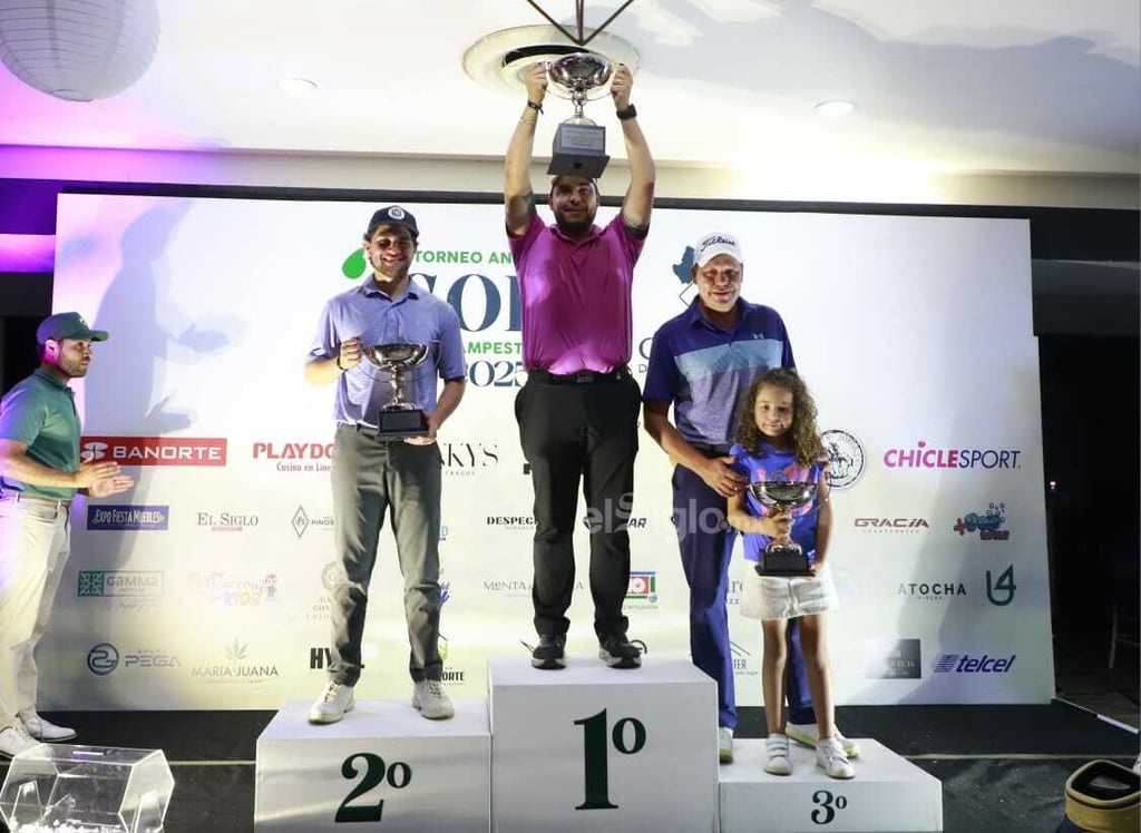 Clausura y premiación del Torneo de Golf del Campestre de Durango