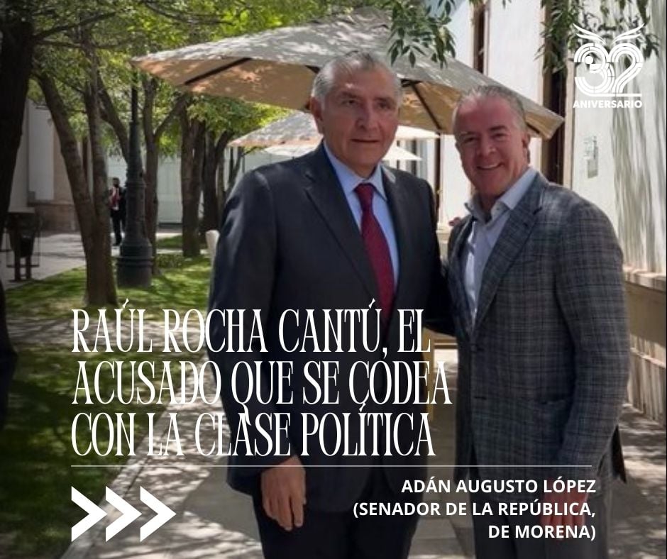 Fotografías del propio empresario demuestran que presumía amistad y colaboración con políticos de todos los colores, como con el Gobernador de Durango y la Presidenta de México.