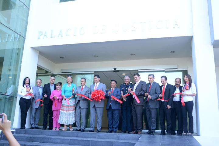 Inauguran el Palacio de Justicia en el municipio de Gómez Palacio