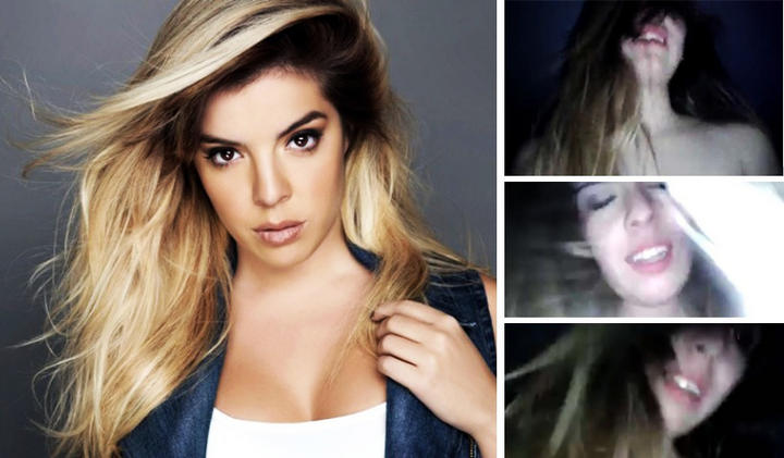 Difunden supuesto video íntimo de hija de Maradona