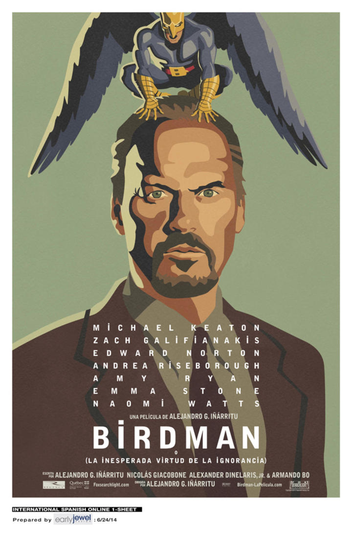 Alista González Iñárritu estreno de Birdman