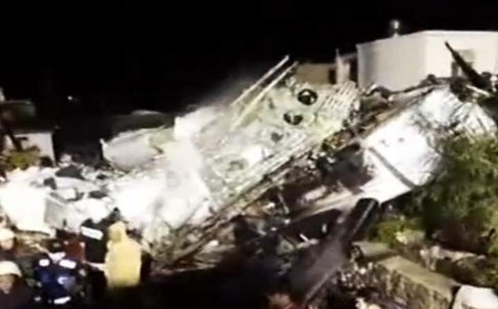 Accidente de avión deja 51 muertos en Taiwán