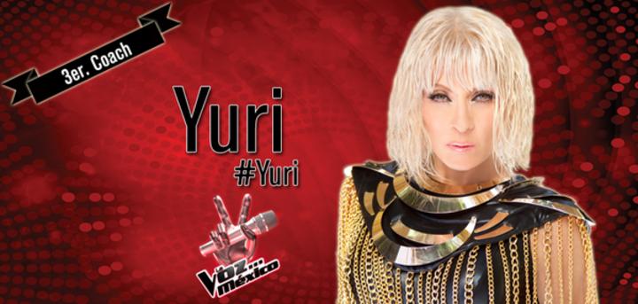 Confirman participación de Yuri en La Voz... México