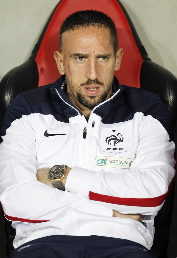 Franck Ribéry se retira de la selección de Francia