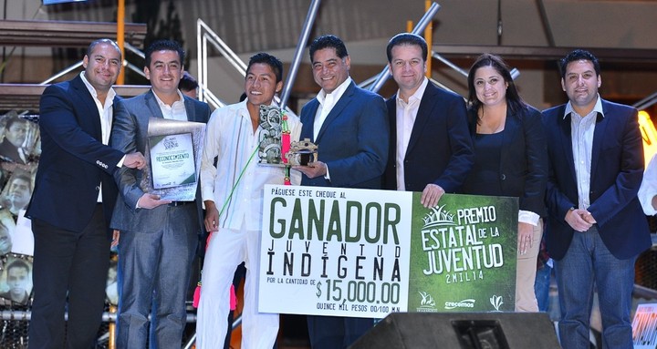 Pronto le pagarán a tepehuano su premio
