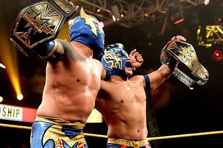 Kalisto y Sin Cara, Campeones en NXT