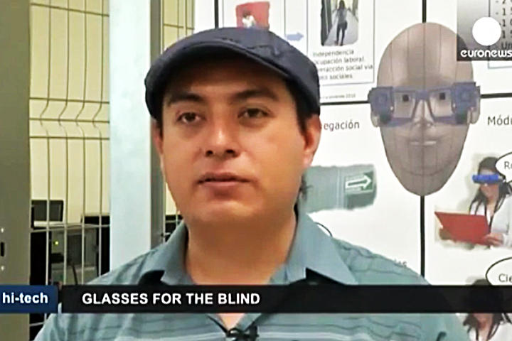 Mexicanos crean lentes para invidentes