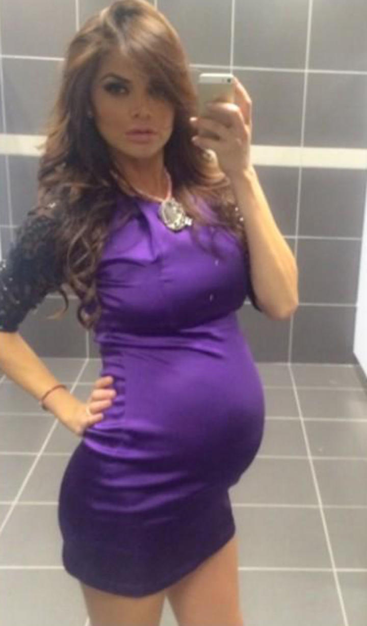 Marisol González presume la recta final de su embarazo