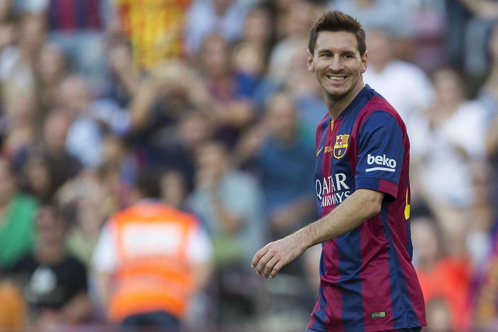 Messi agradecido por sus diez años en el Barça