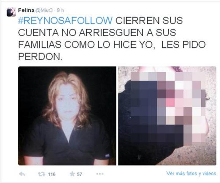 Matan a 'tuitera'; reportaba balaceras en Reynosa