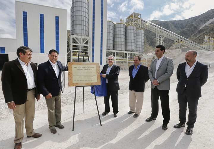 Amplía Reverté planta minera en Dinamita