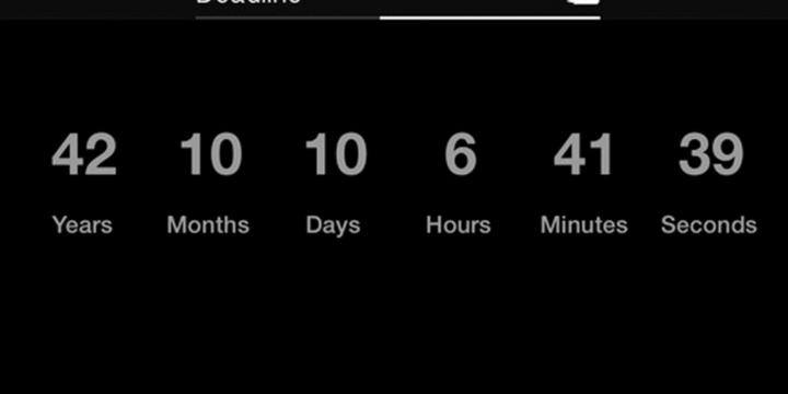 Deadline, una app que predice cuándo morirás
