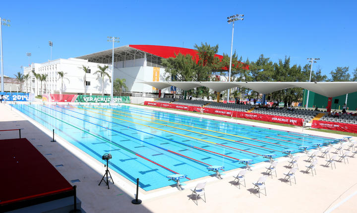 Natación mexicana afina detalles para Veracruz 2014