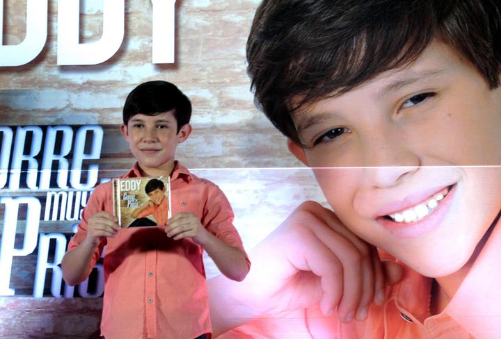 Eddy, ganador de la Academia Kids presenta su disco