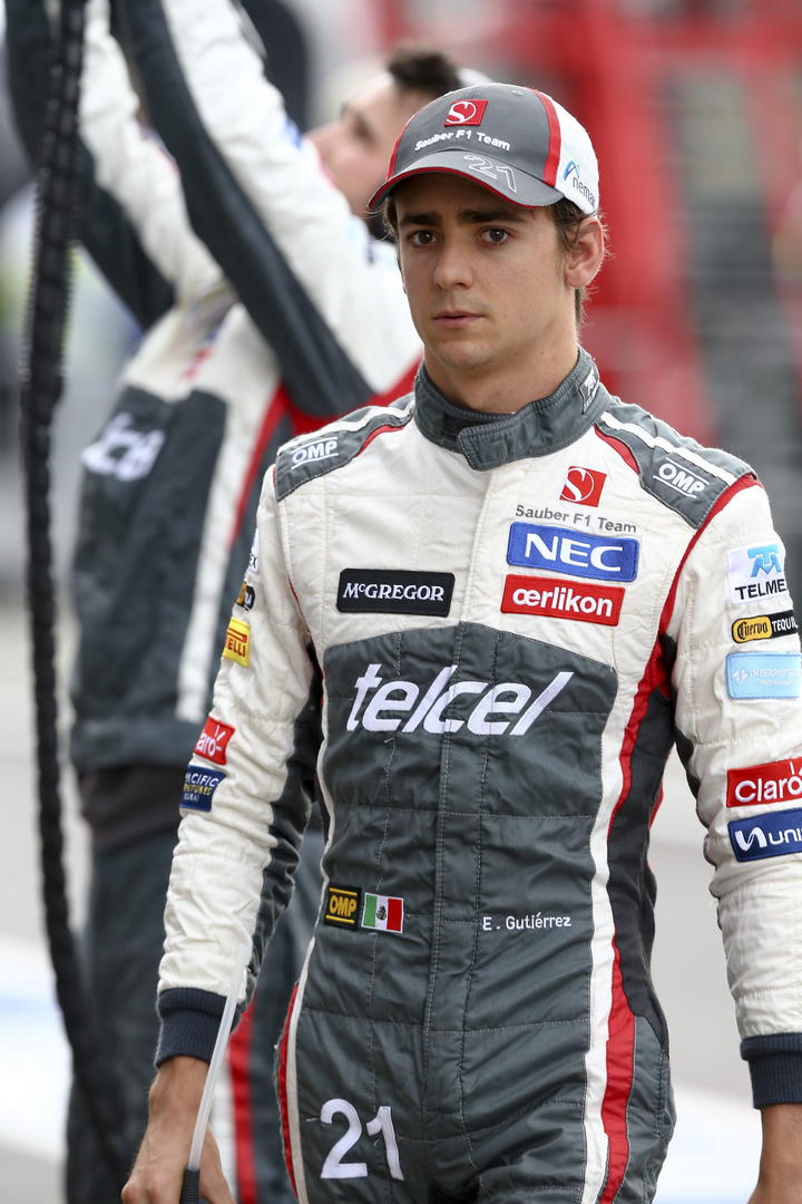 Esteban Gutiérrez se despide de Sauber