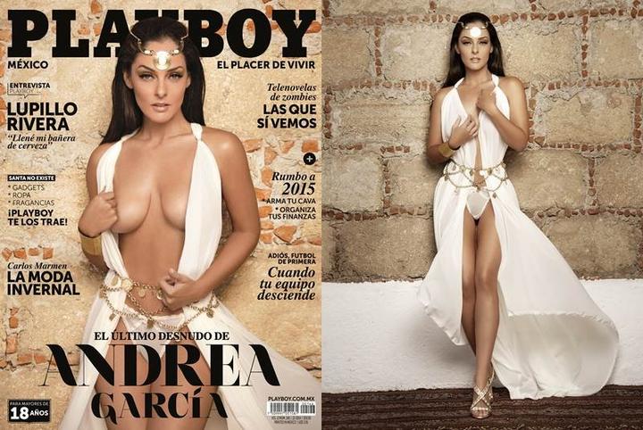 Agota Andrea García edición de Playboy
