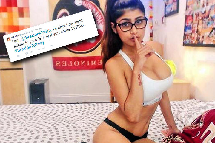 Mia Khalifa hace propuesta indecorosa a jugador
