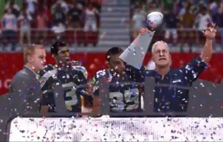Halcones Marinos ganan el Super Bowl XLIX... en videojuego
