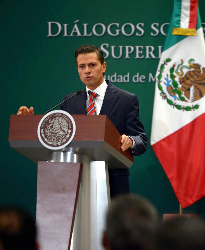 Gobierno no improvisa ni inventa, señala Peña Nieto