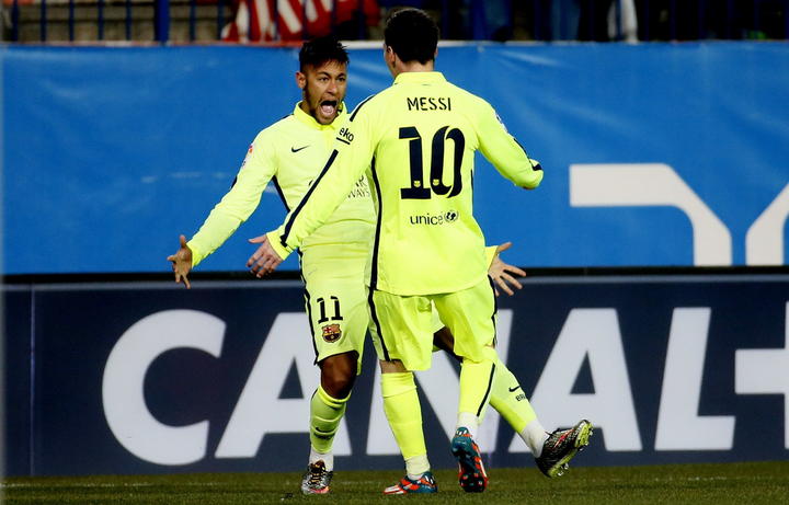 Neymar ve a Messi como su ídolo