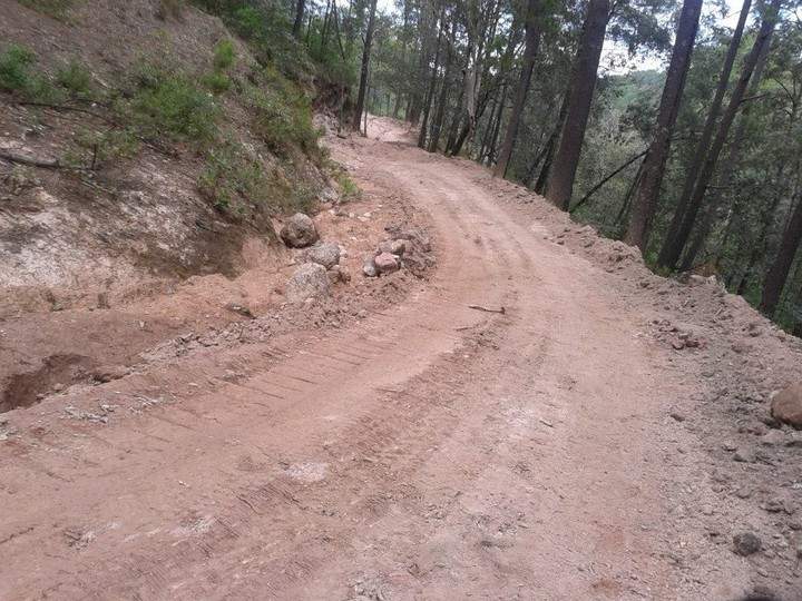 En mal estado caminos de Coneto de Comonfort