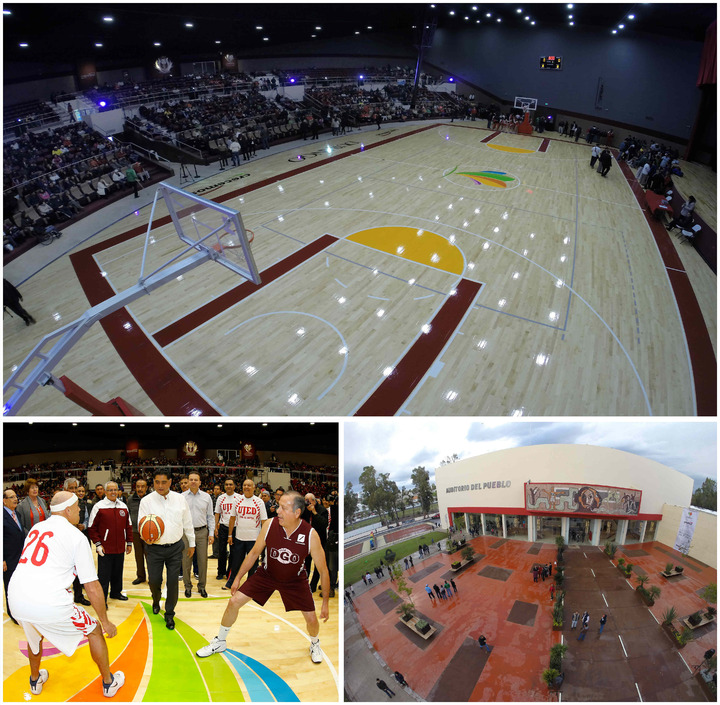 Cumple Gobernador rescate integral del Auditorio del Pueblo