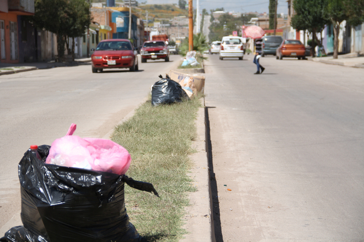 Recogerían la basura 'en partes'