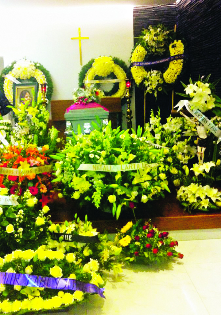 Difunden foto del funeral de 'La India María'