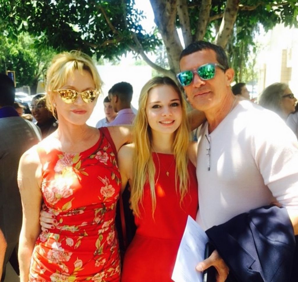 Melanie Griffith y Antonio Banderas se reencuentran