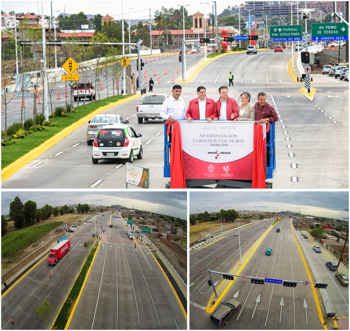 Abren nuevo tramo del Corredor Vial Norte