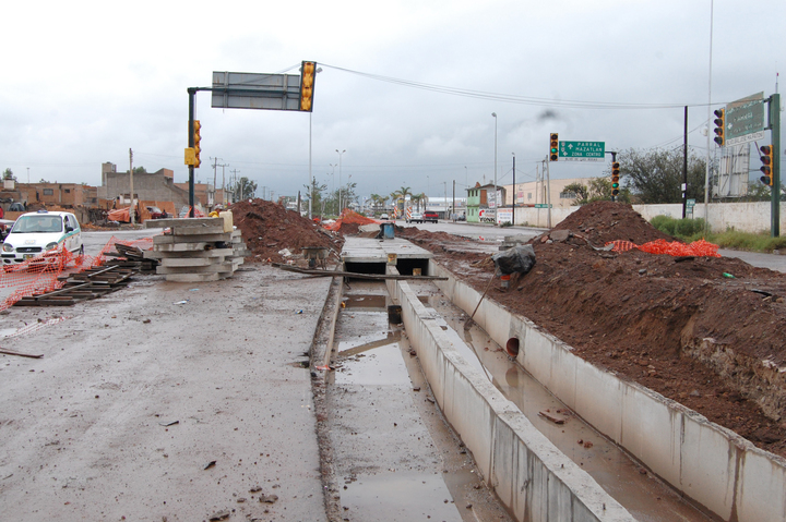 Proyectan más colectores pluviales