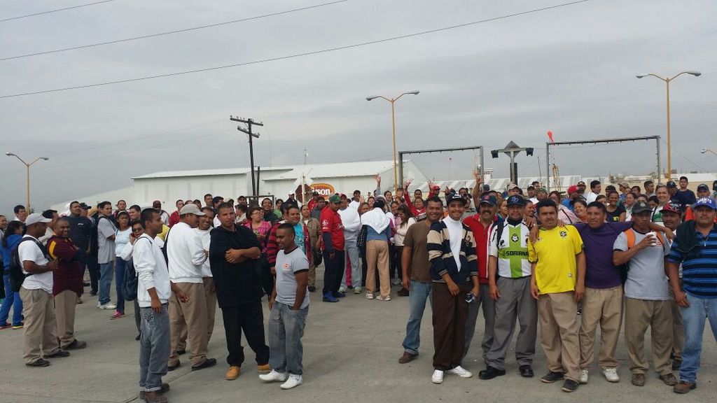 Se manifiestan en otra planta de Tyson