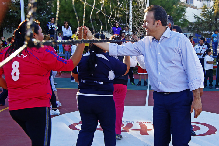 Se consolida Durango en infraestructura deportiva: EVV