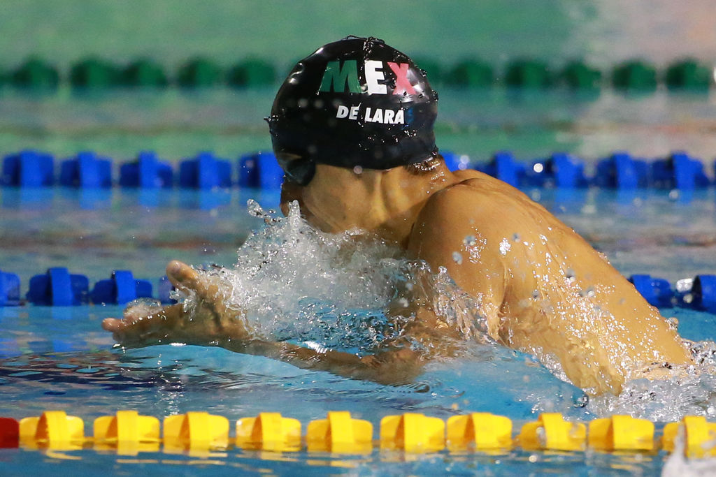 Miguel de Lara terminó séptimo en 200 metros pecho