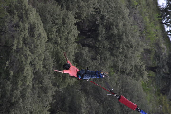 El bungee más alto de América
