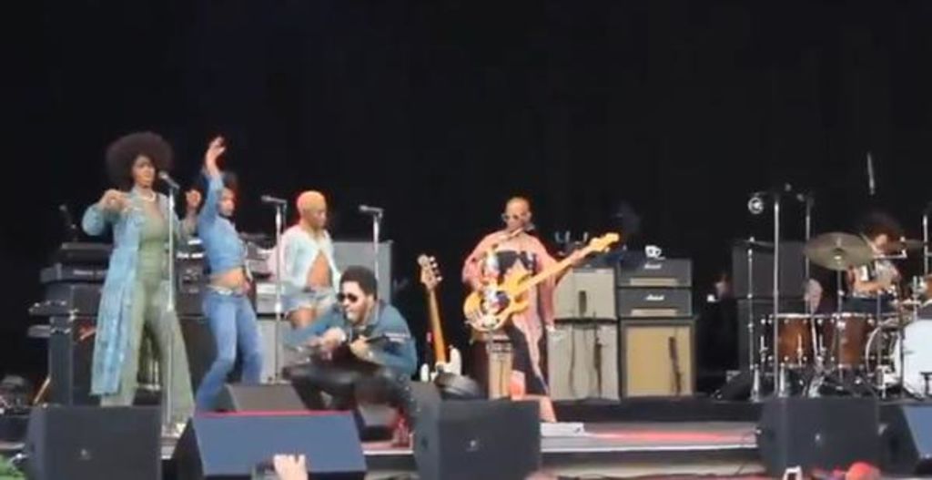 Lenny Kravitz toma con humor su bochornoso incidente