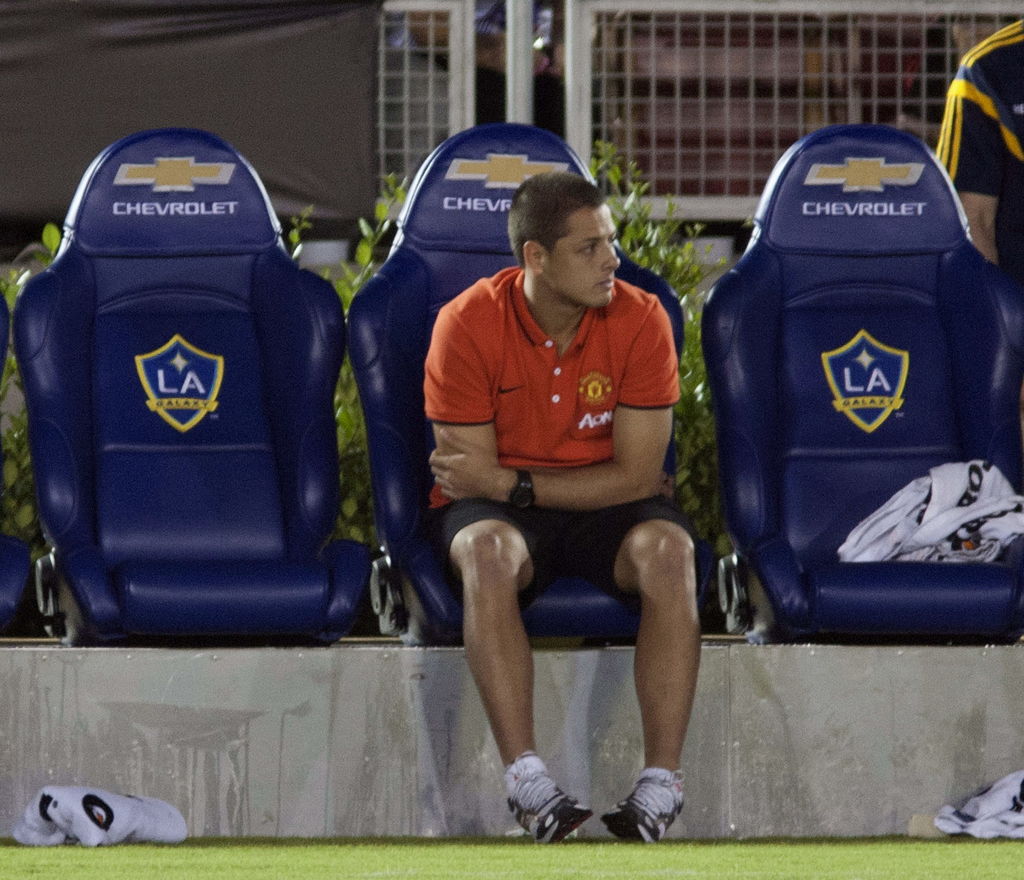 Una vez más 'Chicharito' se queda en la banca