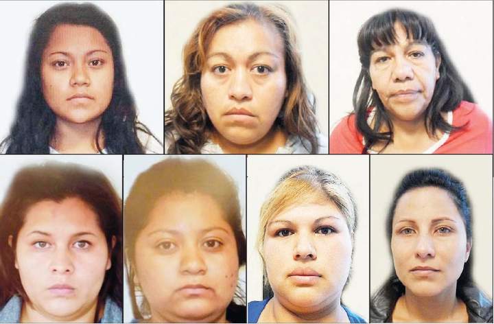 Capturaron a una banda de farderas