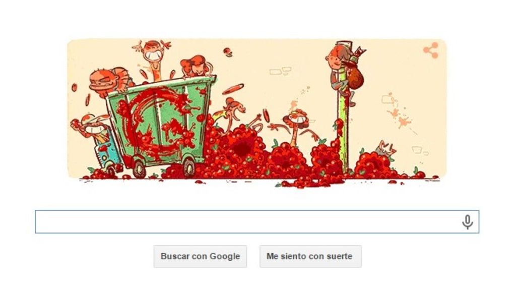 Google se une a la 'Tomatina'