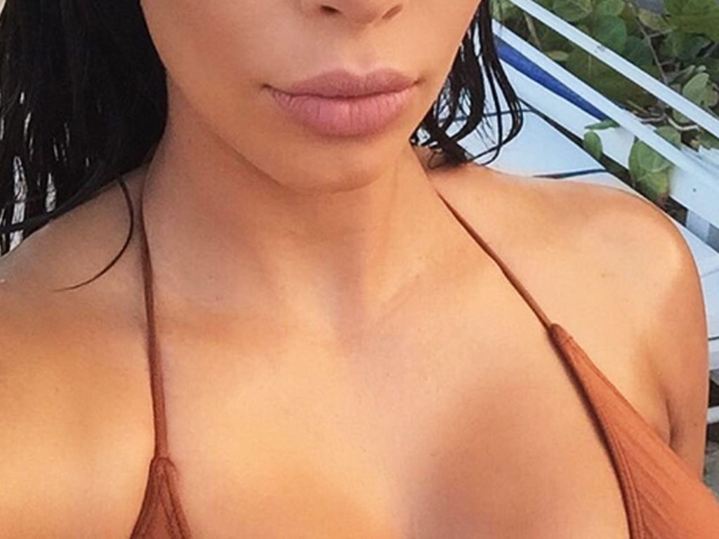 Kim Kardashian se supera a sí misma en última selfie