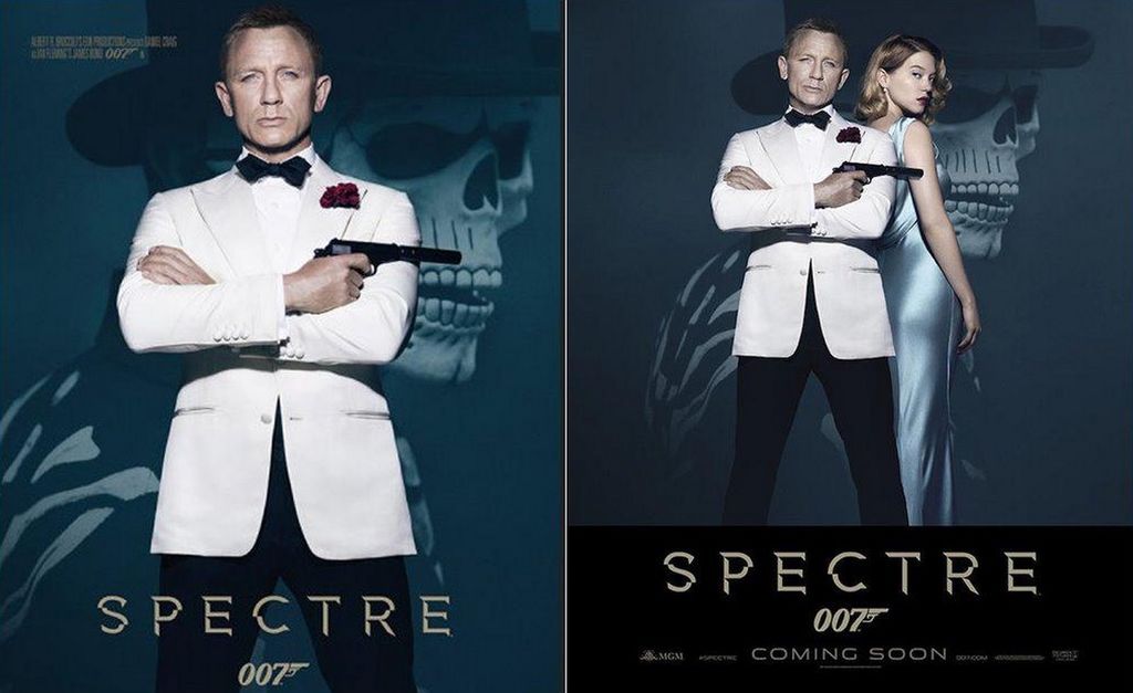 Revelan otro cartel de nueva cinta de James Bond