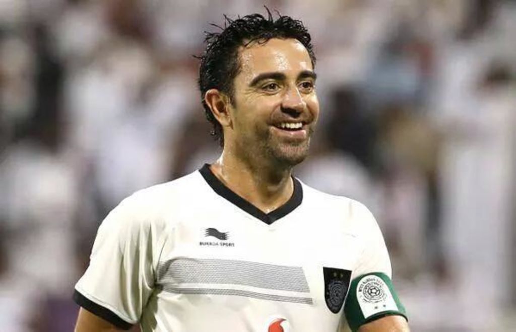 Xavi marca su primer gol con la camiseta del Al Sadd