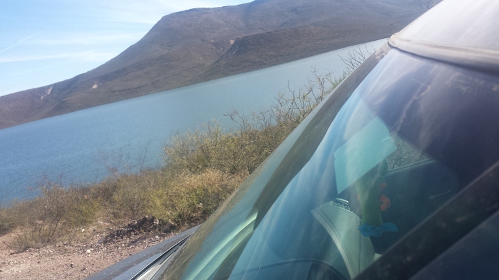 Construyen presa de mampostería en SB