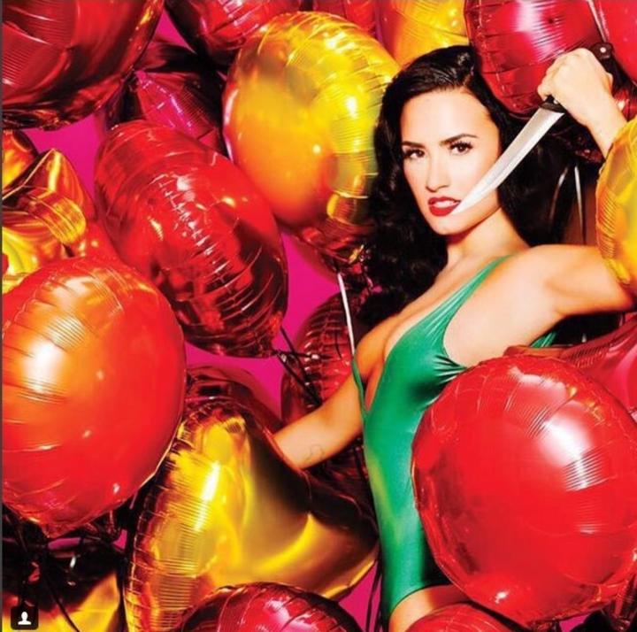 Demi Lovato seduce en revista