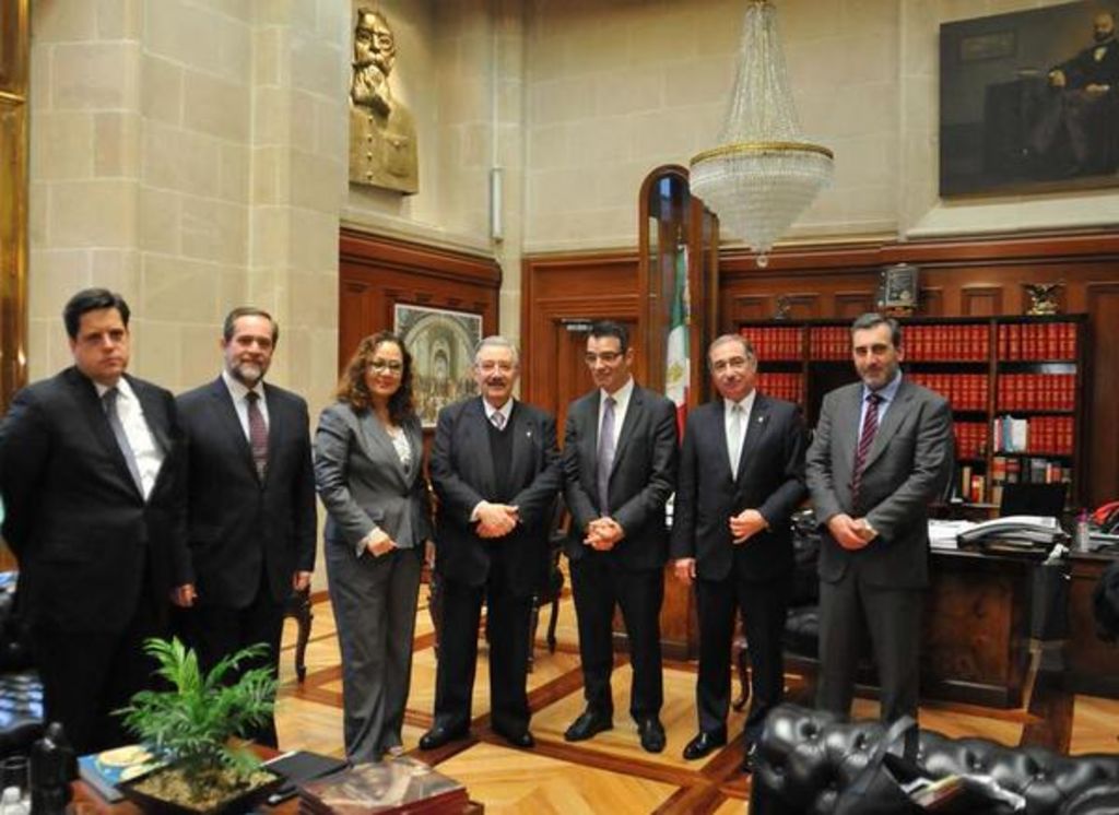 Ministro Aguilar recibe a presidenta de la CIDH