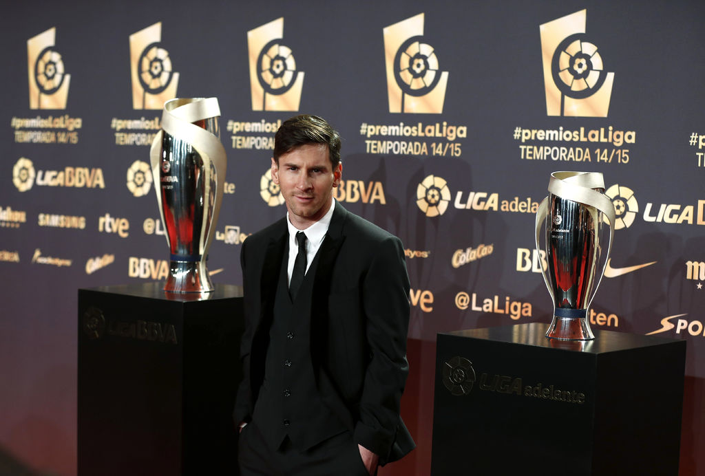 Reconocen a Messi como mejor jugador de la Liga española