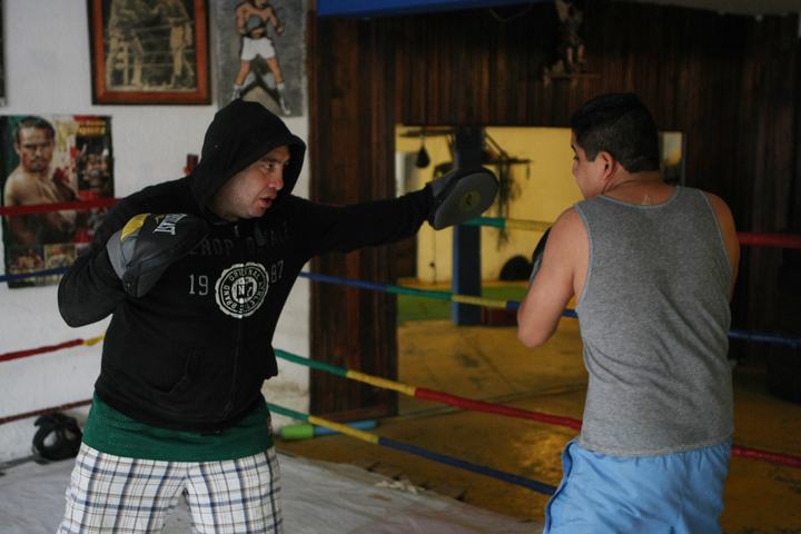 A entrenar Con el 'Maestrito'