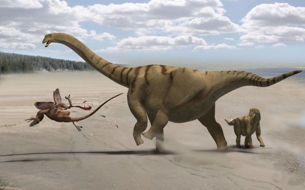 Uno de los mayores dinosaurios del mundo